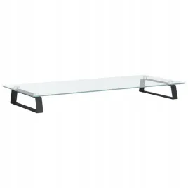 podstawka-pod-monitor-czarna-80x35x8cm-szklo-hartowane-metal