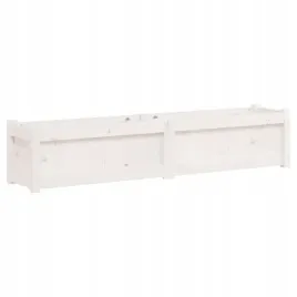 donica-ogrodowa-biala-150x31x31-cm-lite-drewno-sosnowe
