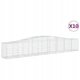 kosze-gabionowe-10-szt-400x50x60-80-cm-galwanizowane-zelazo