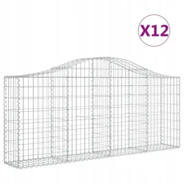 kosze-gabionowe-12-szt-200x30x80-100-cm-galwanizowane-zelazo