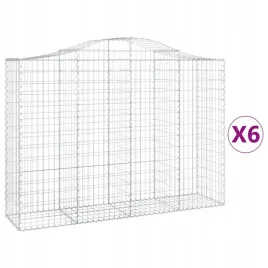kosze-gabionowe-6-szt-200x50x140-160-cm-galwanizowane-zelazo