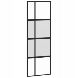 drzwi-przesuwne-czarne-76x205-cm-szklo-hartowane-aluminium