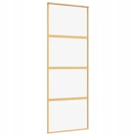 drzwi-przesuwne-zlote-76x205-cm-przezroczyste-szklo-esg