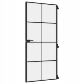 drzwi-wewnetrzne-czarne-93x2015-cm-szklo-i-aluminium