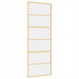 drzwi-przesuwne-zlote-76x205-cm-przezroczyste-szklo-esg