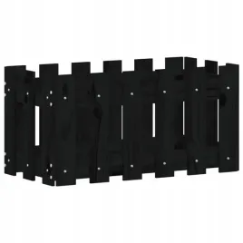 donica-ogrodowa-z-plotkiem-czarna-60x30x30-cm-drewno-sosnowe