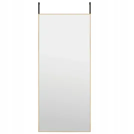 lustro-na-drzwi-zlote-40x100-cm-szklo-i-aluminium
