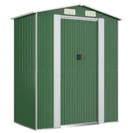 szopa-ogrodowa-zielona-192x108x223-cm-stal-galwanizowana