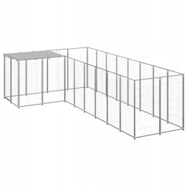 kojec-dla-psa-srebrny-605-m-stalowy