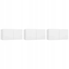 szafki-wiszace-pod-tv-3-szt-biale-60x30x30-cm