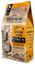 hipoalergiczna-karma-dla-psow-wiejska-zagroda-jagniecina-z-kaczka-2kg