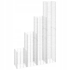 wysokie-donice-gabionowe-4-szt-30x30x50-100-150-200-cm