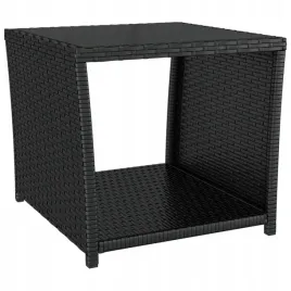 stolik-ogrodowy-ze-szklanym-blatem-czarny-rattan