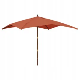 parasol-ogrodowy-na-drewnianym-slupku-terakota