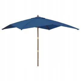 parasol-ogrodowy-na-drewnianym-slupku-lazurowy