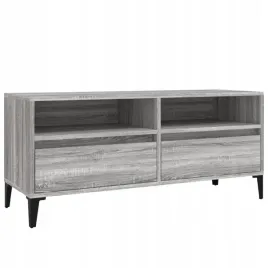 szafka-pod-tv-szary-dab-sonoma-100x345x445-cm