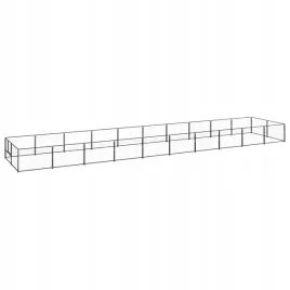 kojec-dla-psa-czarny-20-m-stalowy