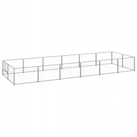 kojec-dla-psa-srebrny-12-m-stalowy