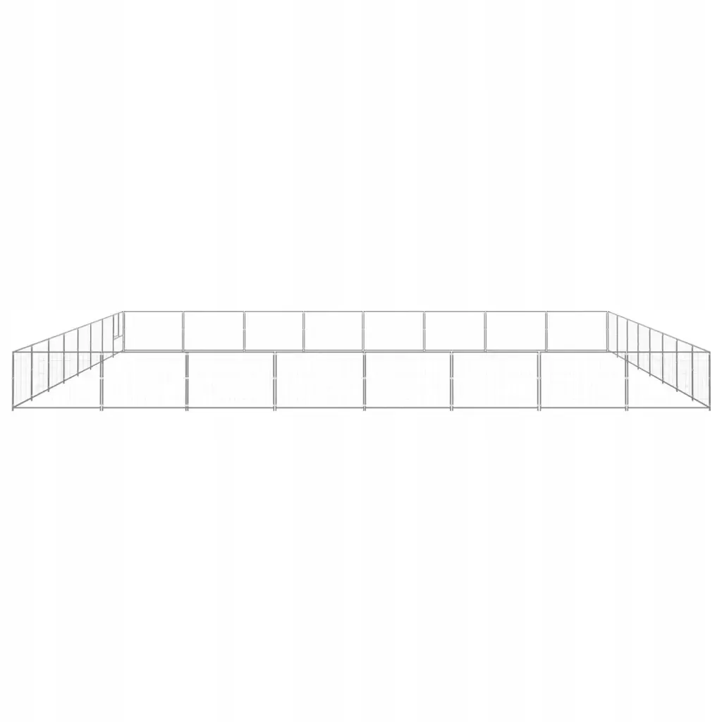 kojec-dla-psa-srebrny-64-m-stalowy
