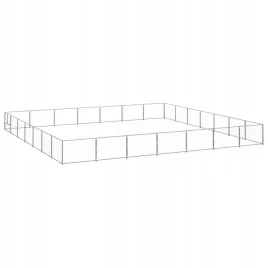 kojec-dla-psa-srebrny-49-m-stalowy