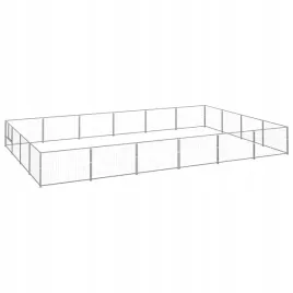 kojec-dla-psa-srebrny-24-m-stalowy