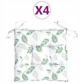 poduszki-na-krzesla-4-szt-wzor-w-liscie-40x