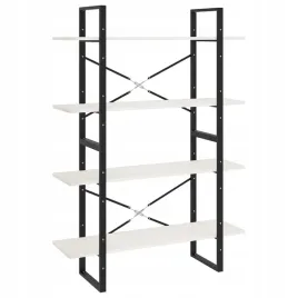 4-poziomowy-regal-na-ksiazki-bialy-100x30x14