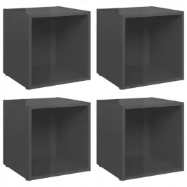 szafki-pod-tv-4-szt-wysoki-polysk-szare-37x35
