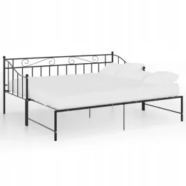 sofa-z-wysuwana-rama-lozka-czarna-metalowa-90x2