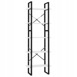 5-poziomowy-regal-na-ksiazki-bialy-60x30x175cm