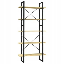 5-poziomowy-regal-na-ksiazki-80x30x175-cm-sosnow