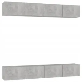 szafki-telewizyjne-4-szt-szarosc-betonu-100x30