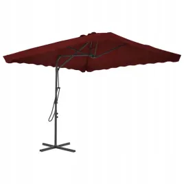 parasol-ogrodowy-na-stalowym-slupku-bordowy-250x