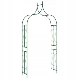 pergola-ogrodowa-ciemnozielona-120x38x258-cm-ze