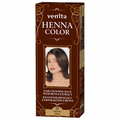 Zdjęcia - Farba do włosów ﻿VENITA HENNA COLOR balsam koloryzujący włosów 15