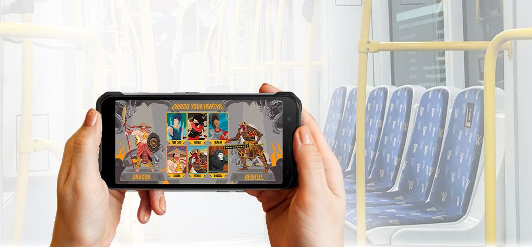 SMARTFON HAMMER Construction SREBRNY,Pancerny,IP69 ERLI.pl