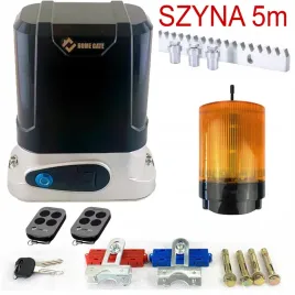 naped-do-bramy-przesuwnej-600kg-lampa-led-z-antenka-szyna-5m-2-piloty