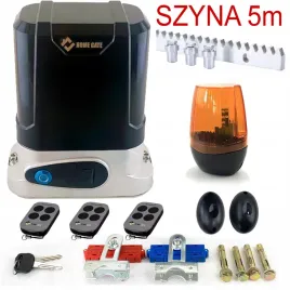 naped-do-bramy-przesuwnej-600kg-ir-lampa-led-szyna-5m-3-piloty