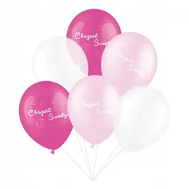 balony-na-chrzest-swiety-rozowy-12cali-30cm-6szt