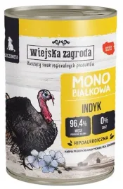 zdrowa-karma-monoproteinowa-dla-szczeniat-wiejska-zagroda-indyk-puszka-400g