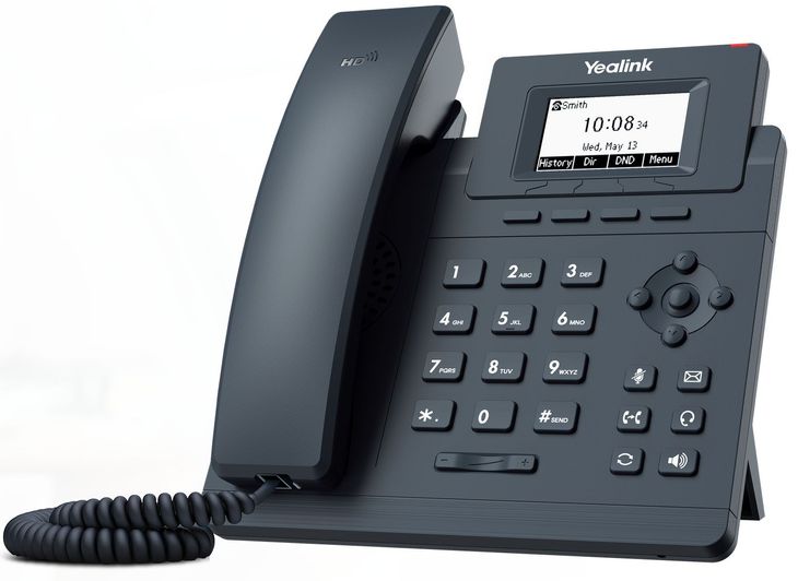 ﻿Yealink T30 - telefon IP / VOIP z zasilaczem - następca T19 E2