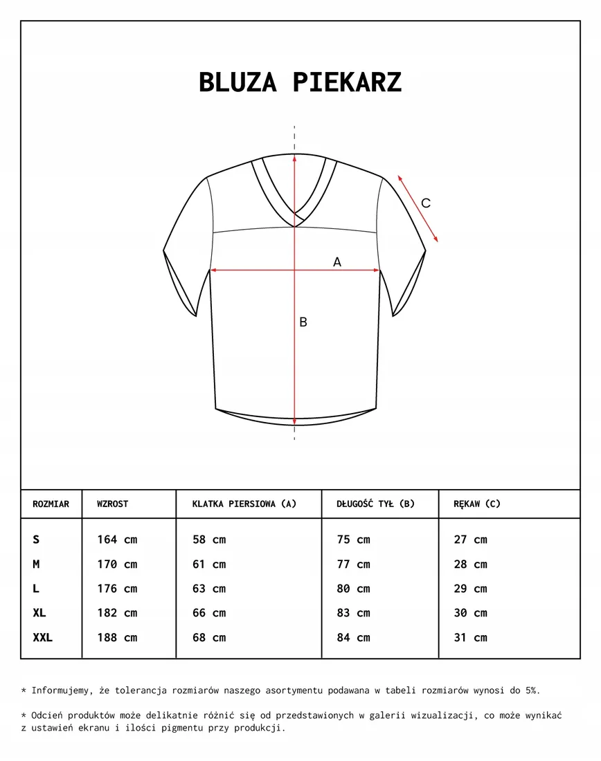 bluza-piekarz-cukiernik-roz-l