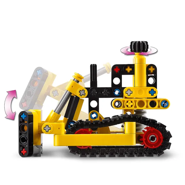 lego-technic-42163-ciezki-buldozer-material-plastik