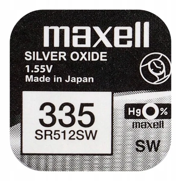 bateria-srebrowa-mini-maxell-335-sr512sw