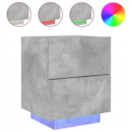 szafka-nocna-z-led-szarosc-betonu-material-drewnopochodny