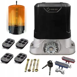 naped-do-bram-przesuwnych-home-gate-800kg-4-piloty-lampa-led-z-antenka