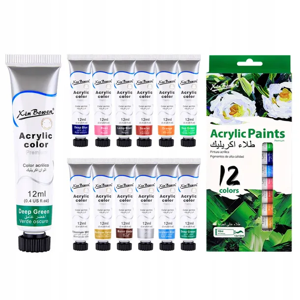 farba-tempera-12ml-12-kolorow-stan-opakowania-oryginalne