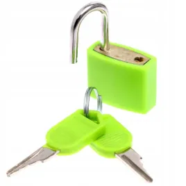 klodka-zatrzaskowa-na-klucz-zielona-mocna-2-klucze