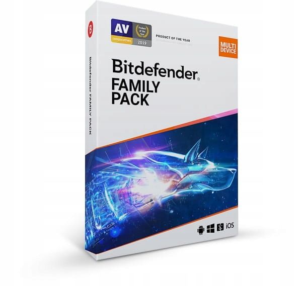 Bitdefender Family Pack 15 PC / 1 rok kont. ODNOWIENIE ESD 2024 PL