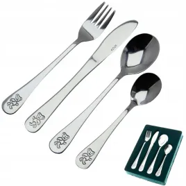 sztucce-dla-dzieci-zestaw-4-el-stalowy-widelec-noz-lyzeczka-lyzka-komplet